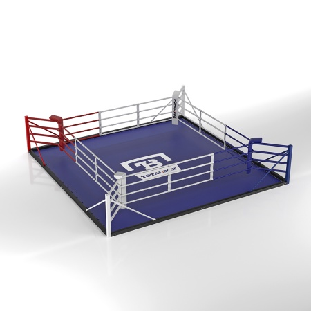 Купить Ринг боксерский напольный Totalbox в балке 5х5м в Ардатове 