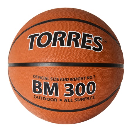 Купить Мяч баскетбольный  "TORRES BM300" р.7 в Ардатове 