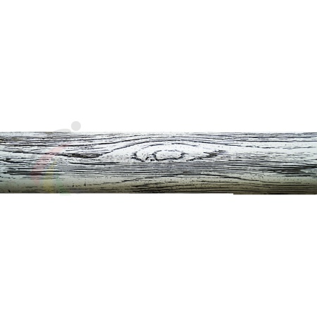 Купить Деревянный поручень для хор. станков 2 м. Дуб (белый+черная патина) в Ардатове 