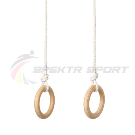 Купить Кольца гимнастические деревянные (фанера 18 мм, покрытие: эмаль, лак или пропитка) в Ардатове 