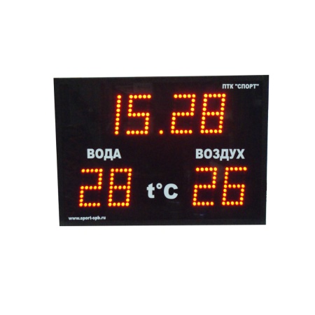 Купить Часы-термометр СТ1.13-2t для бассейна в Ардатове 