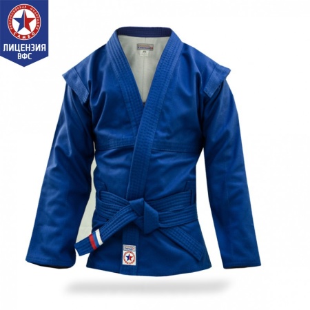Купить Куртка для самбо "Атака"  ВФС (подкладка, пояс) р 50-60 в Ардатове 