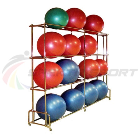Купить Стеллаж для гимнастических мячей 16 шт в Ардатове 