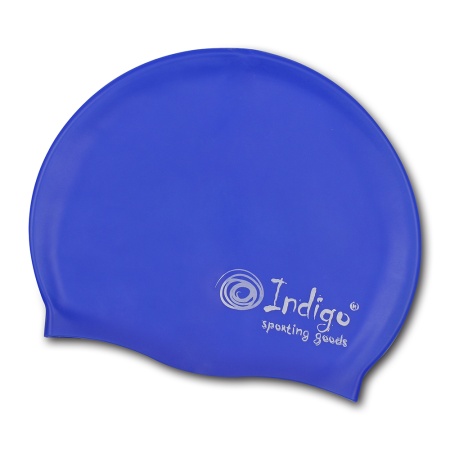 Купить Шапочка для плавания силиконовая Indigo однотонная  в Ардатове 