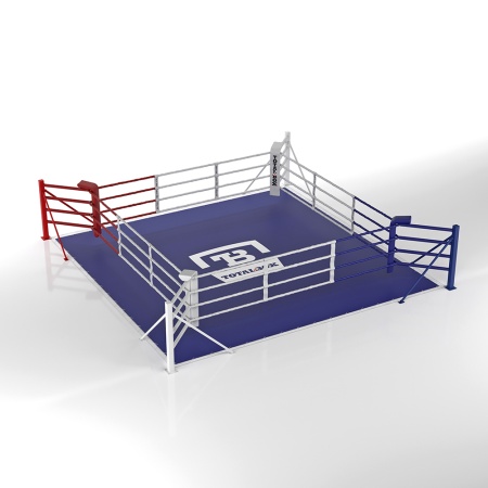 Купить Ринг боксерский напольный Totalbox на упорах 6х6м в Ардатове 