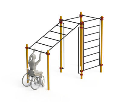 Купить Спортивный комплекс для инвалидов-колясочников WRK-D15_76mm в Ардатове 
