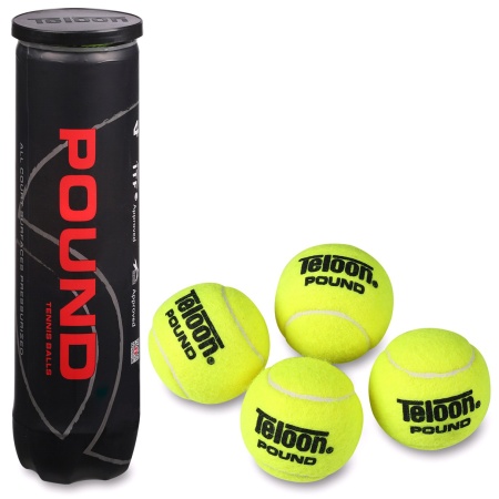 Купить Мяч для большого тенниса Teloon 828Т Р4  (4 шт) в Ардатове 