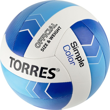 Купить Мяч волейбольный Torres Simple Color любительский р.5 в Ардатове 